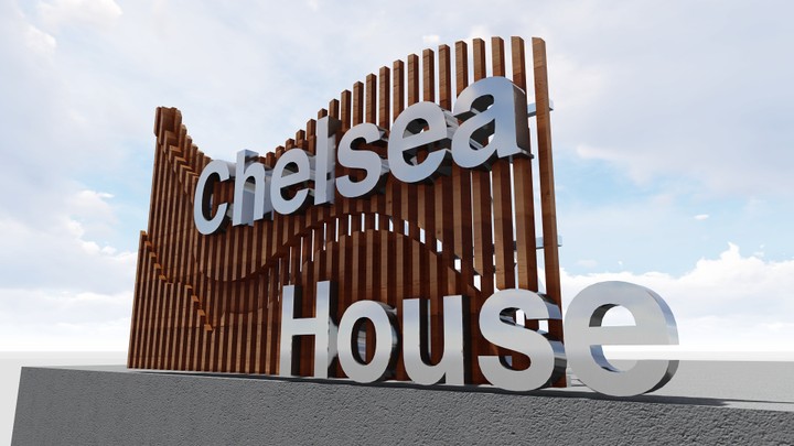 تصميم آرمة لشركة في نيجيريا  Chelsea house