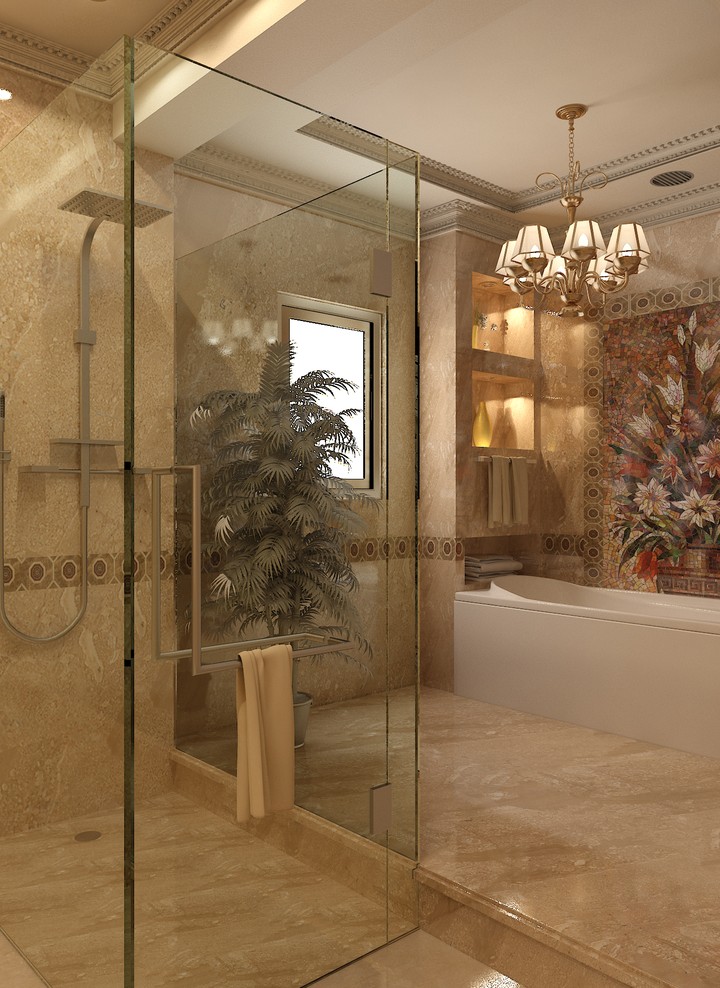 Classic Master Bathroom