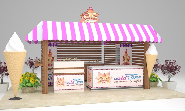 ICE CREAM Booth