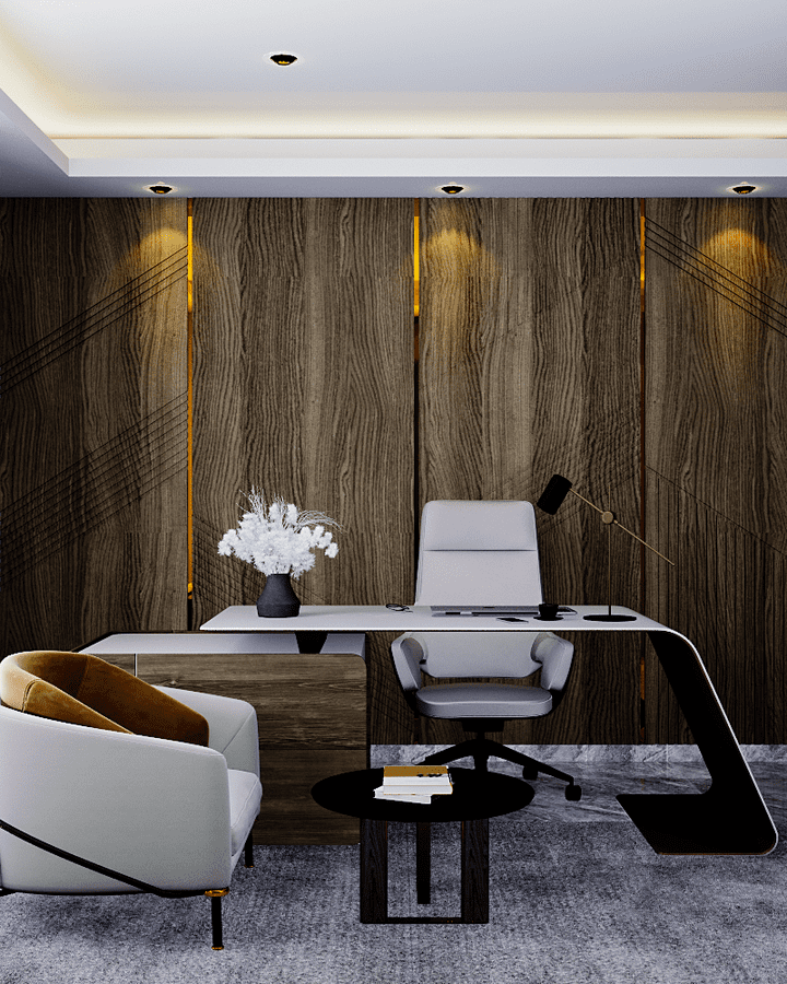 Interior Design of Manger Office