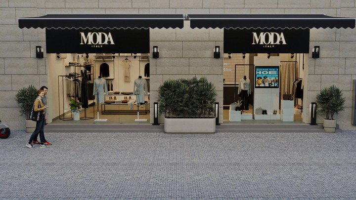 Moda Italy Store In Damascus