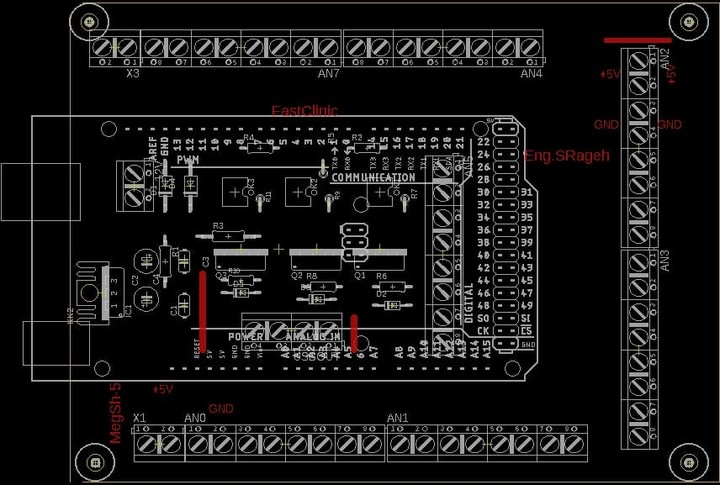 Arduino Control Shield For Industrial Control