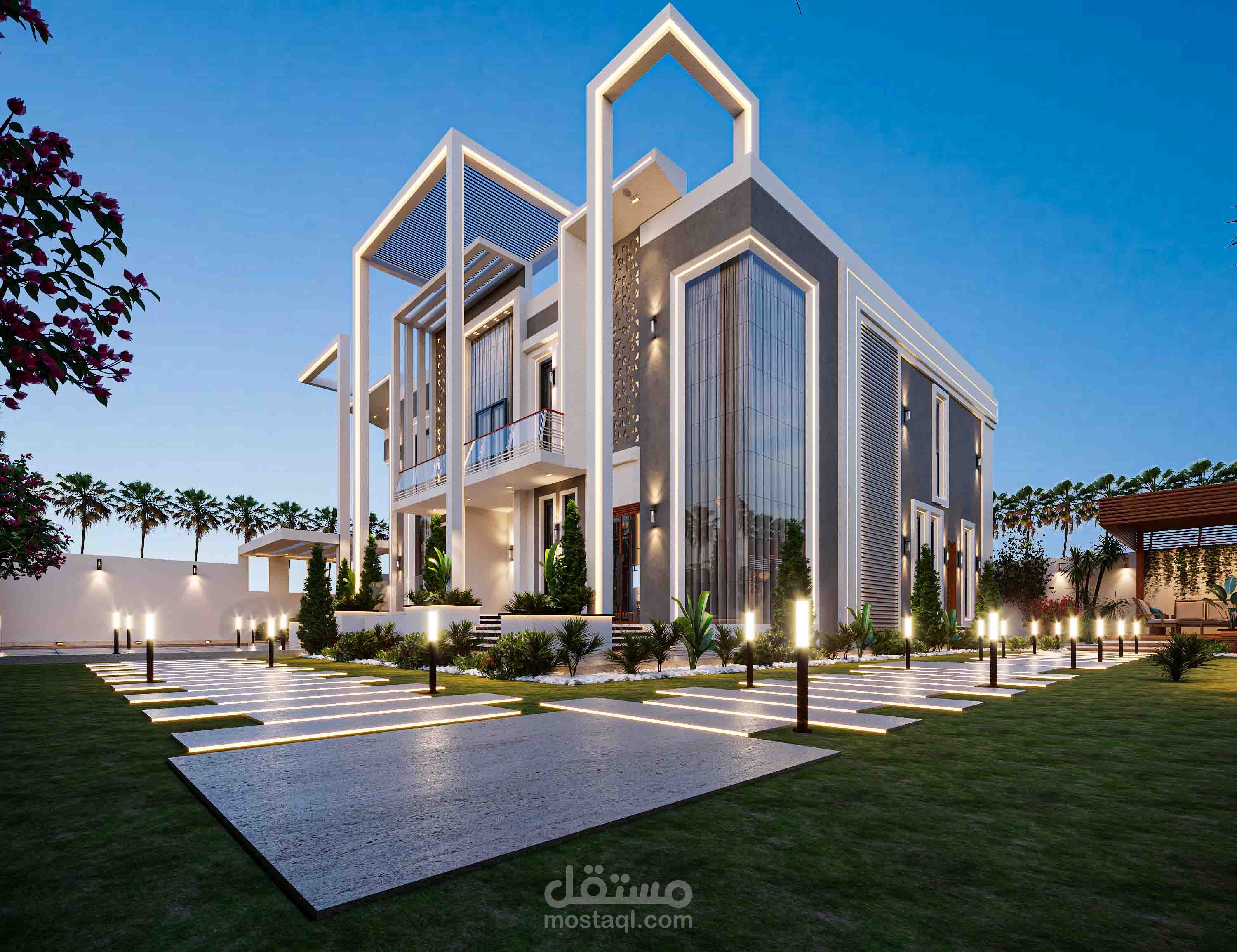 Modern villa in Abu Dhabi