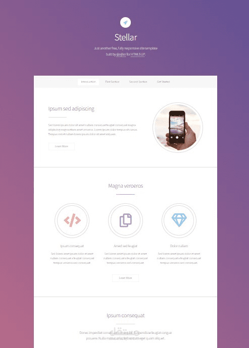 Stellar Template | مستقل
