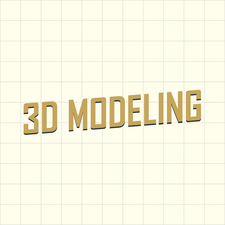 3D modeling