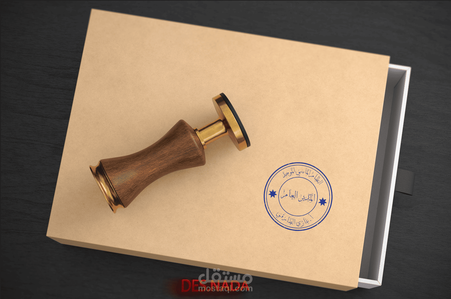 تصميم ختم بكافة الأنواع بجودة عالية ودقة واحترافية | مستقل