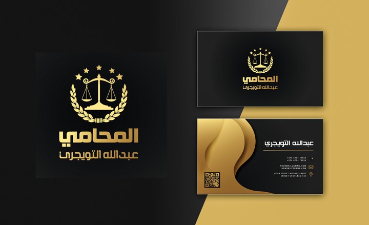 تصميم بزنس كارد احترافي لعملك Business card