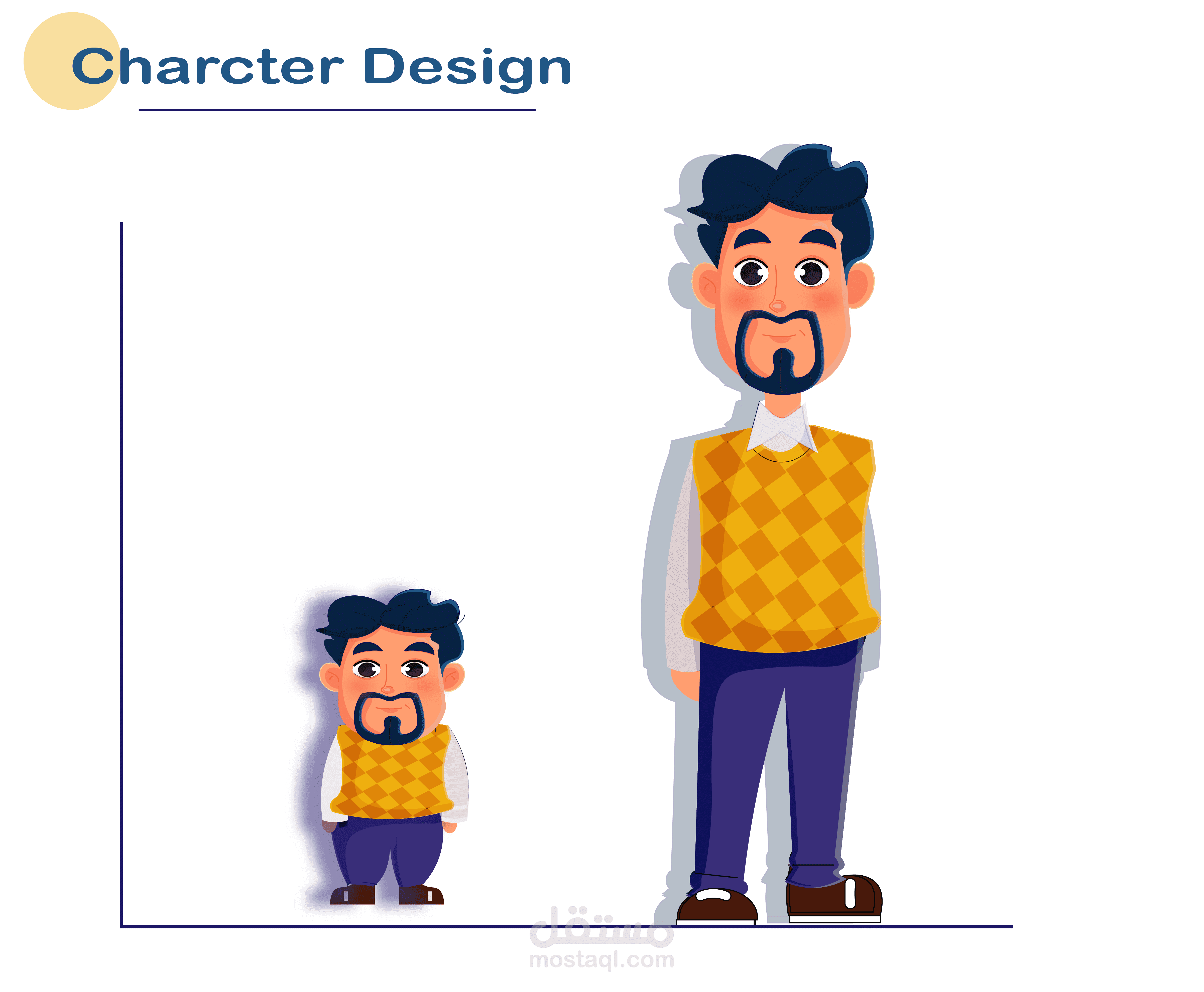 character designe رسم وتصميم شخصية