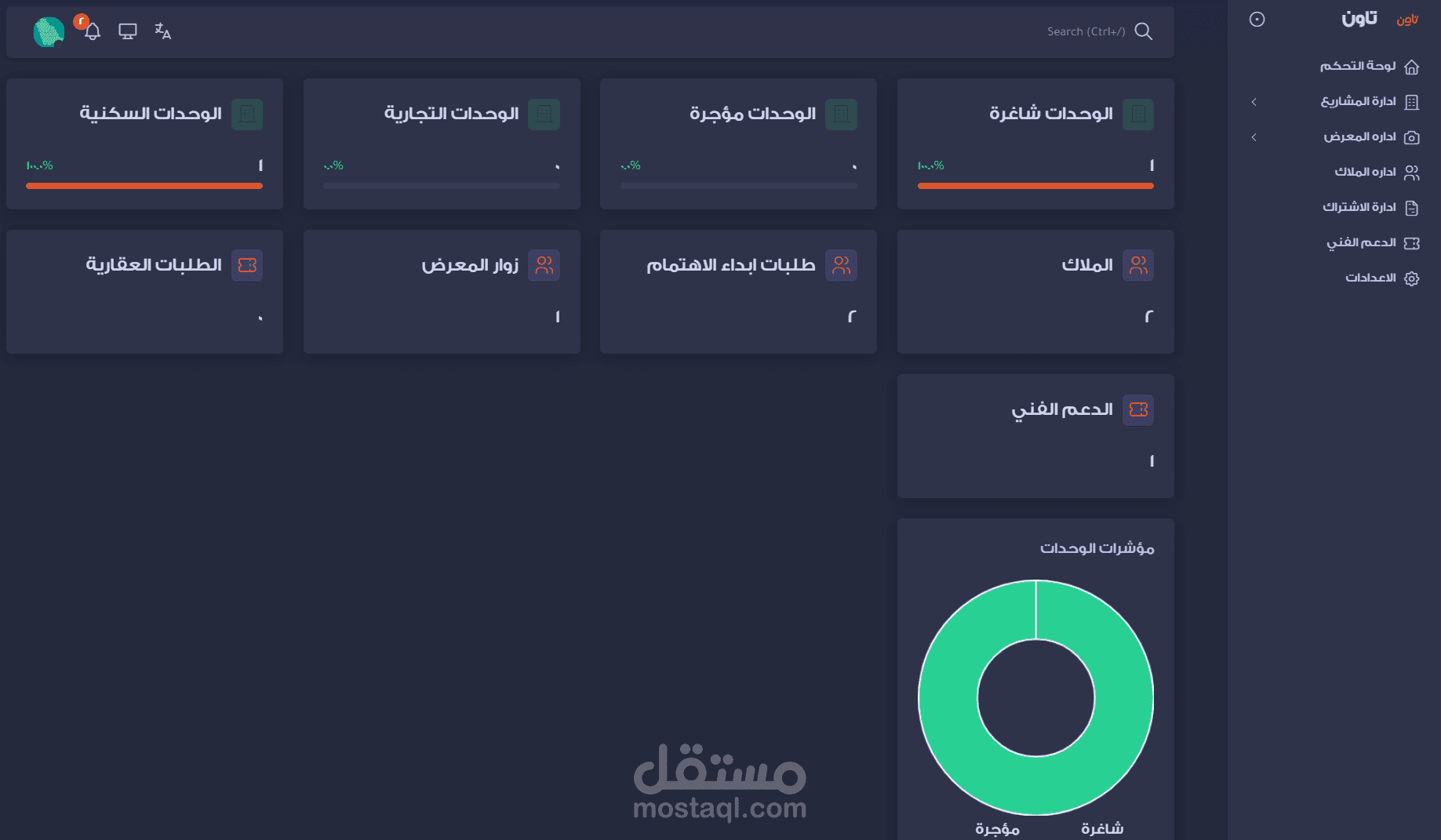 موقع لاداره العقارات