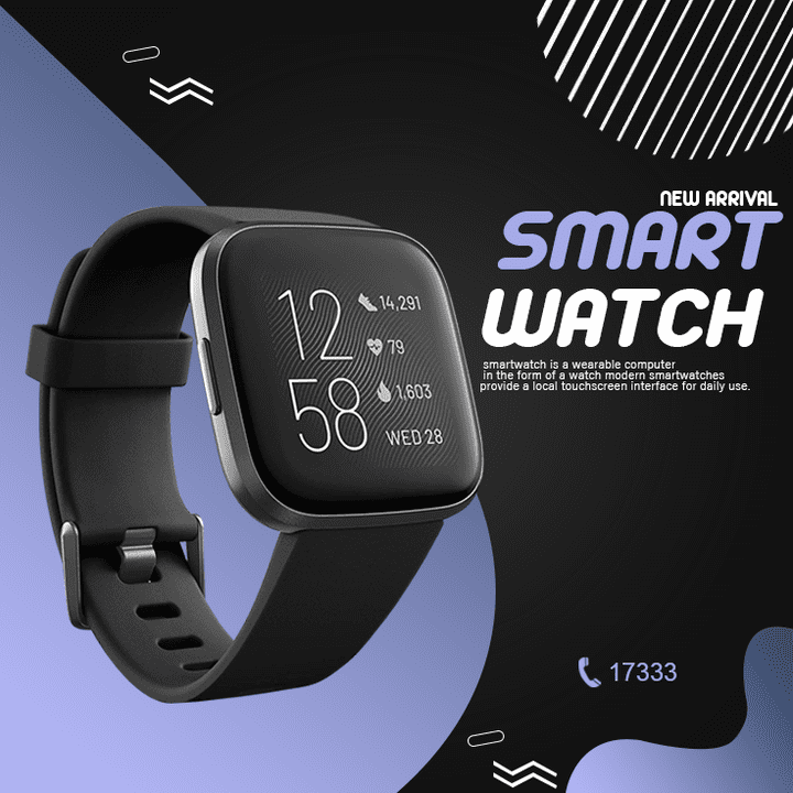 SmartWatch poster design