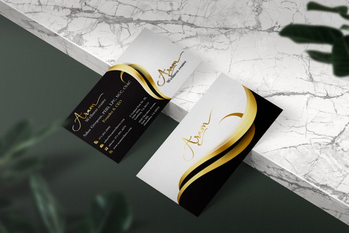 business card Aram