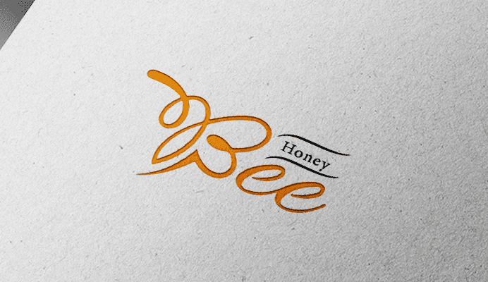 Bee Honey Logo Design