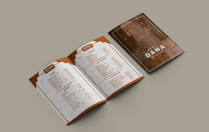 menu design