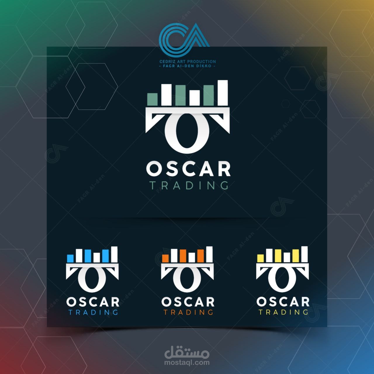 لوجو من حرفين OT لشركة تداول OSCAR TRADING