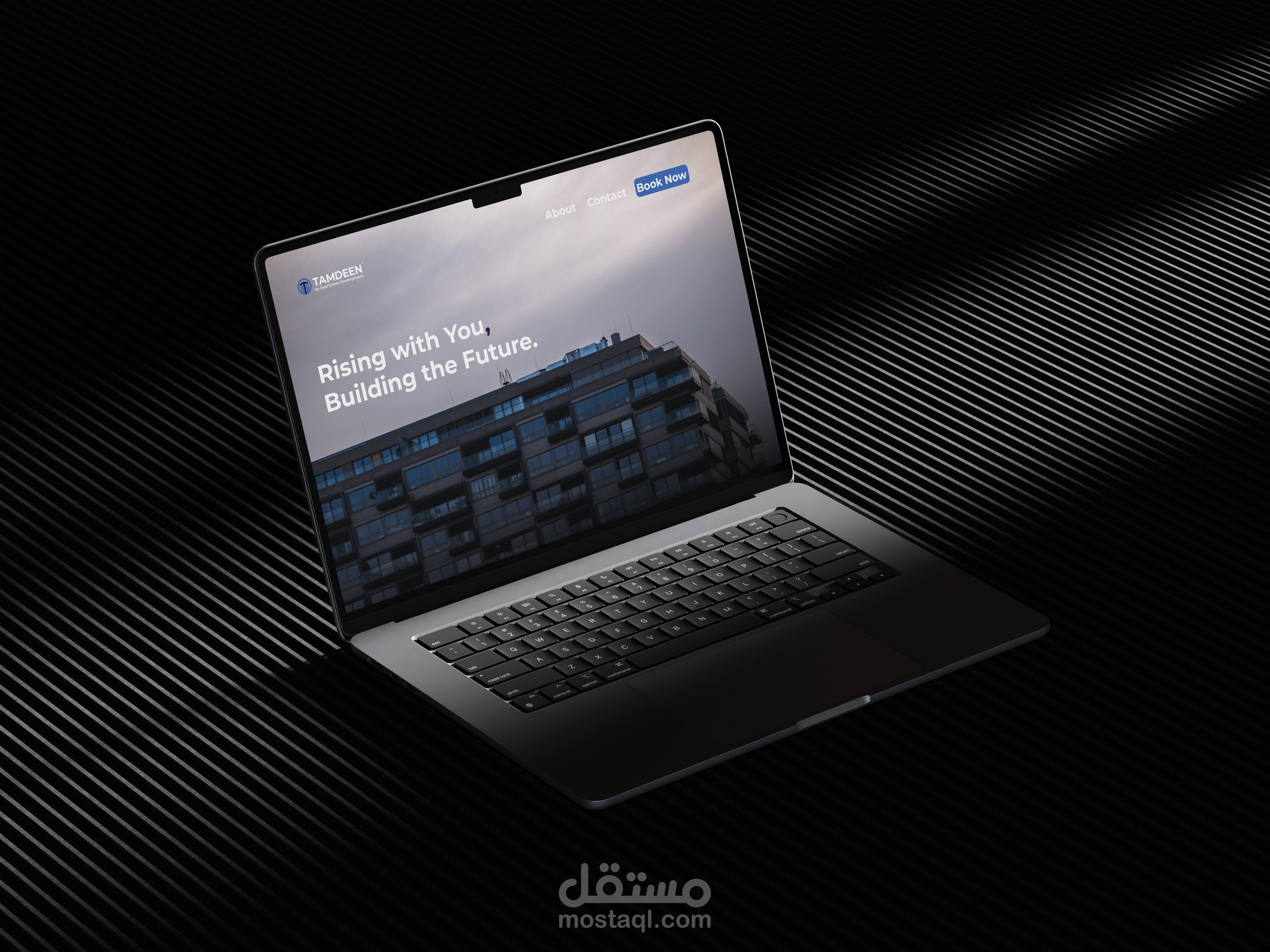 تصميم هوية Tamdeen لتطوير العقاري