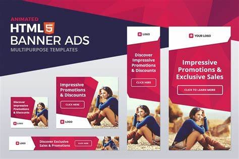 تصميم banner html للإعلانات التجارية (مقابل 5$ فقط ) | مستقل