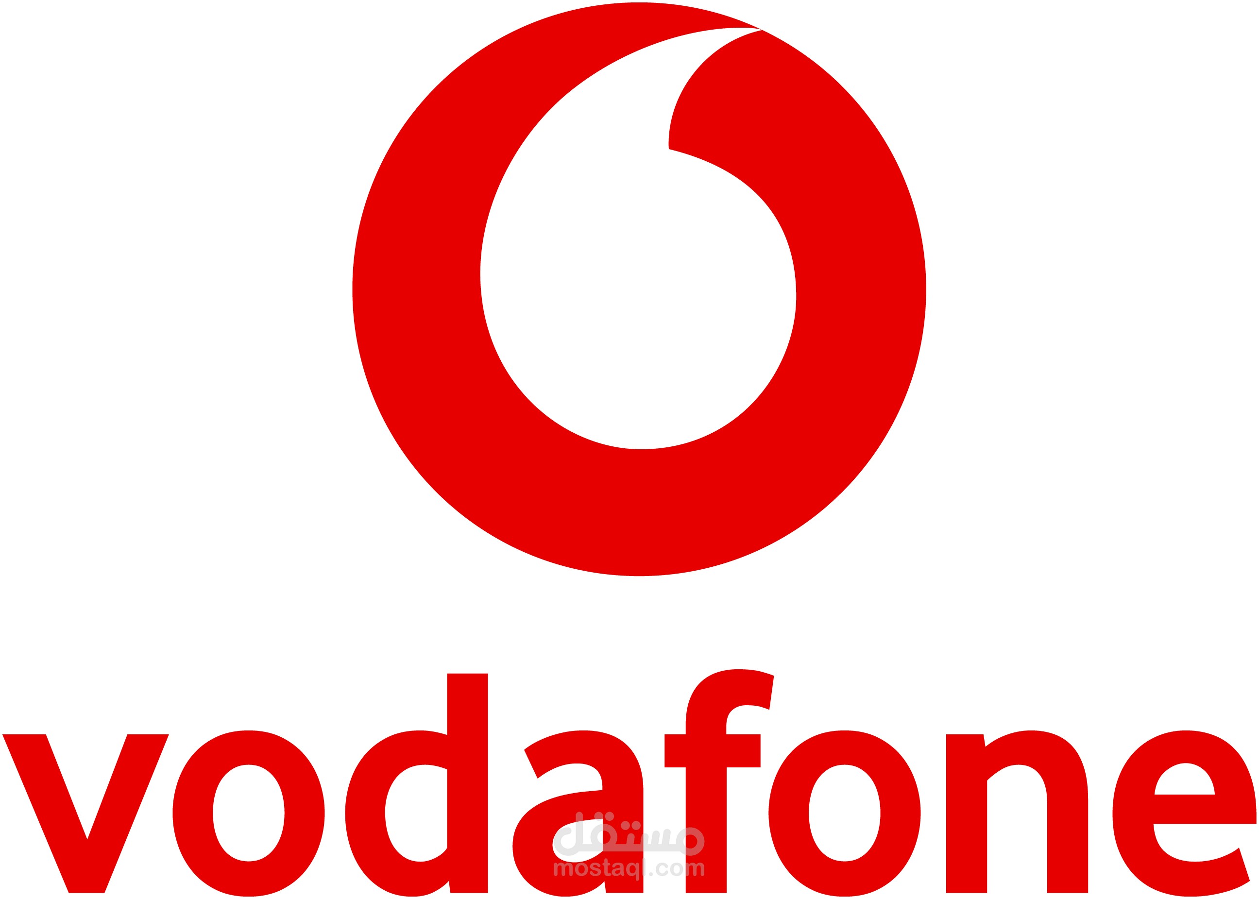 تحريك شعار شركة فودافون   -  vodafone animation