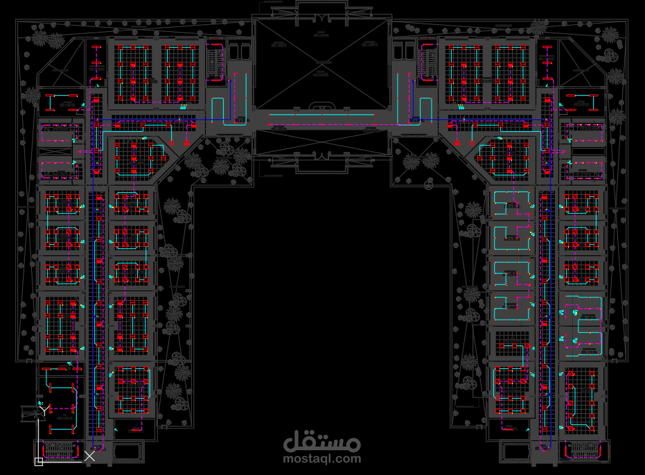 مشروع تصميم وتنفيذ الأنظمة الكهربائية لمبنى إداري