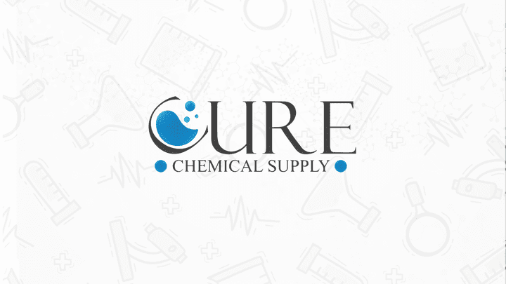 تصميم لوجو لشركة كيور للتوريدات الكيميائيه | Logo For Cure