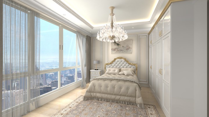 A classic bedroom design