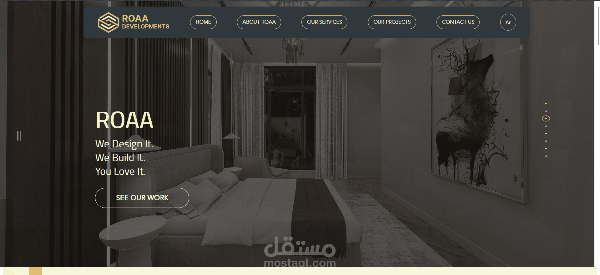 Roaa Website With Admin Panel