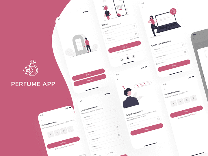 Login -Perfume App