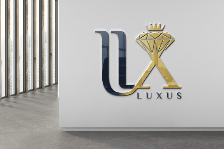 تصميم شعار LUXUS لمتجر بيع اكسسوارات في سلطنة عمان