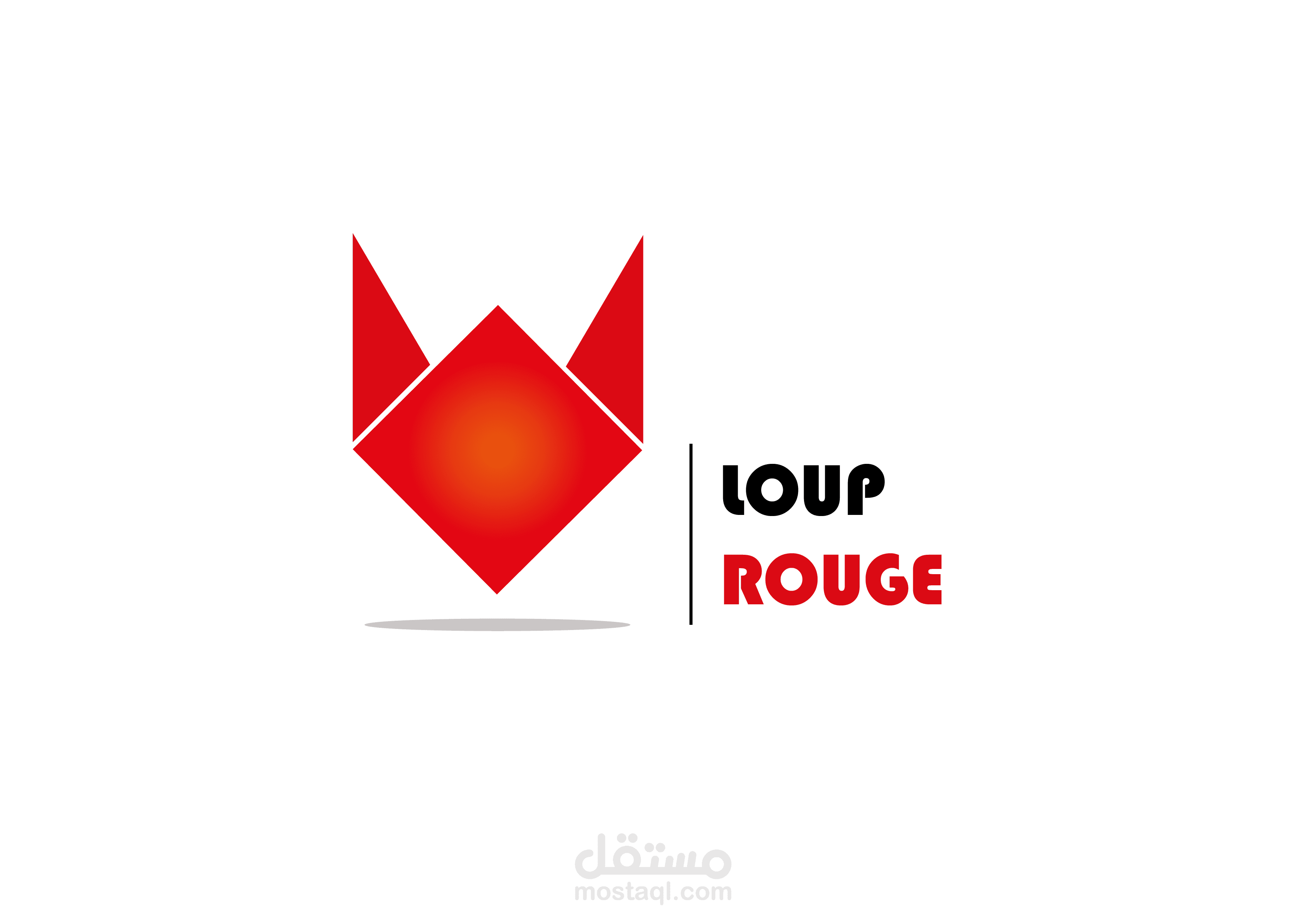 Le "Loup Rouge" logo