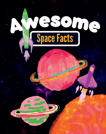 كتاب للأطفال بعنوان "Awesome Space Facts"