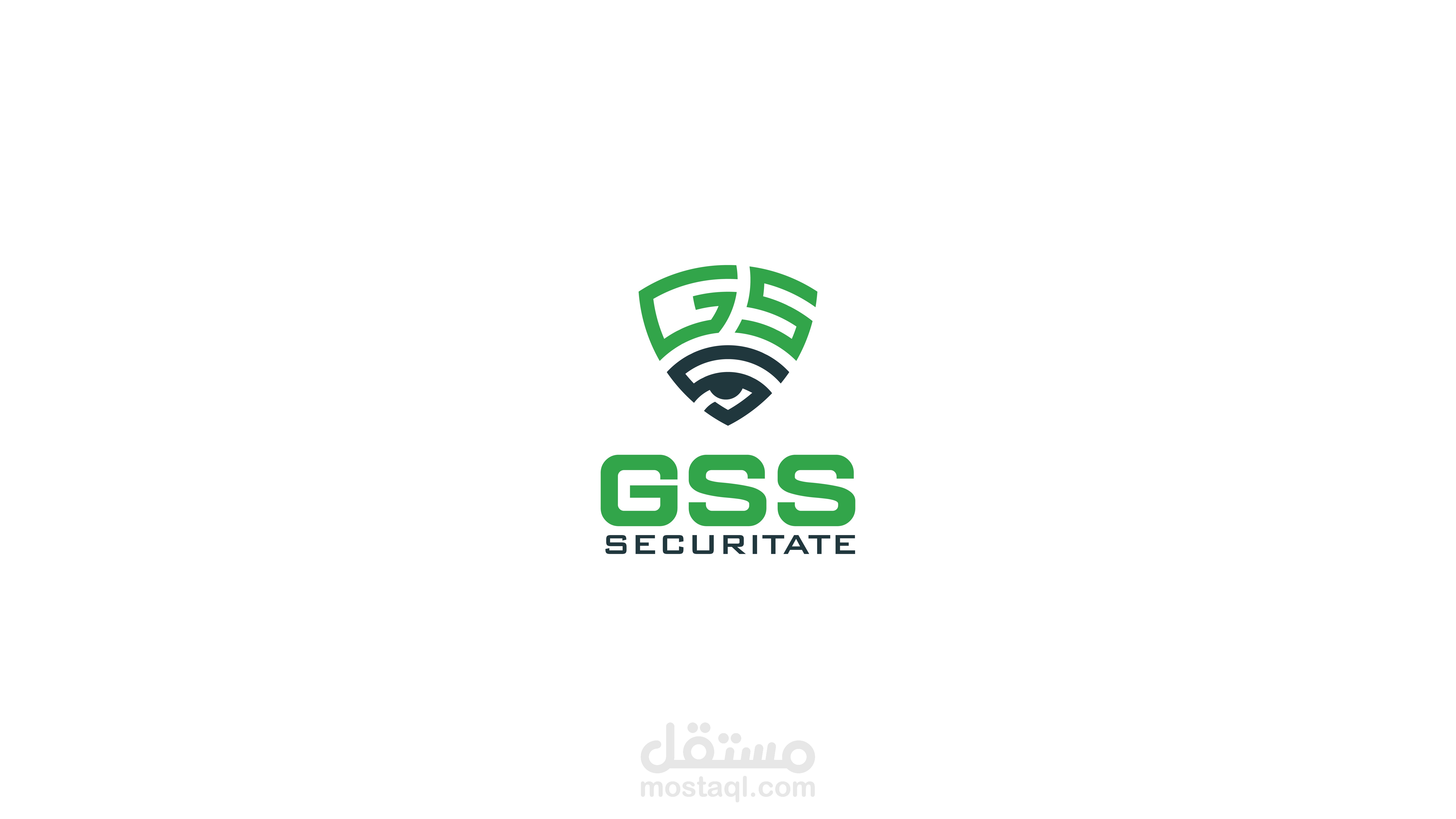 تصميم شعار  لشركة أمن وحماية ( GSS Securitate )