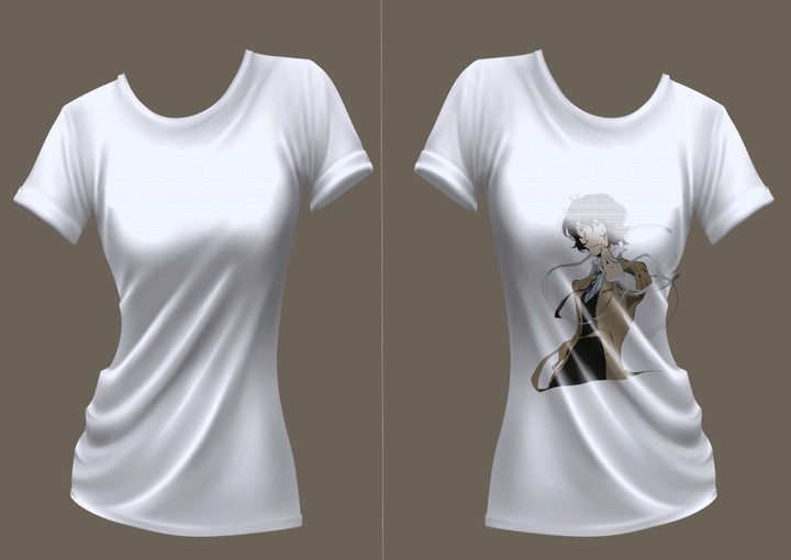 T shirt  image print Effect