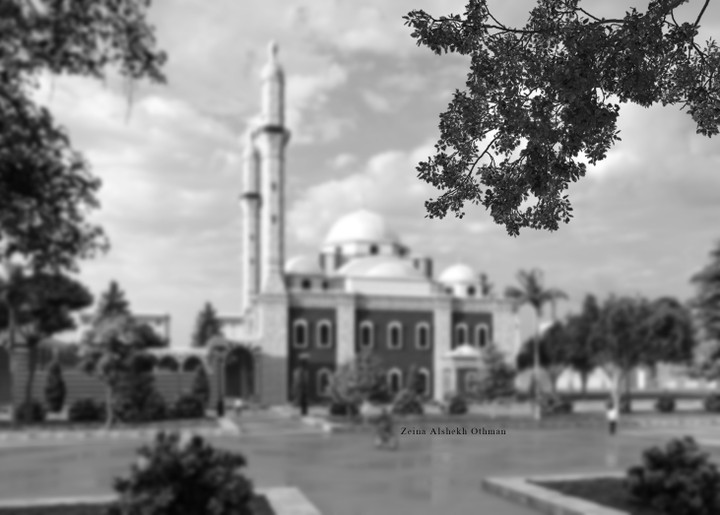 محاكاه لمسجد خالد بن الوليد في حمص