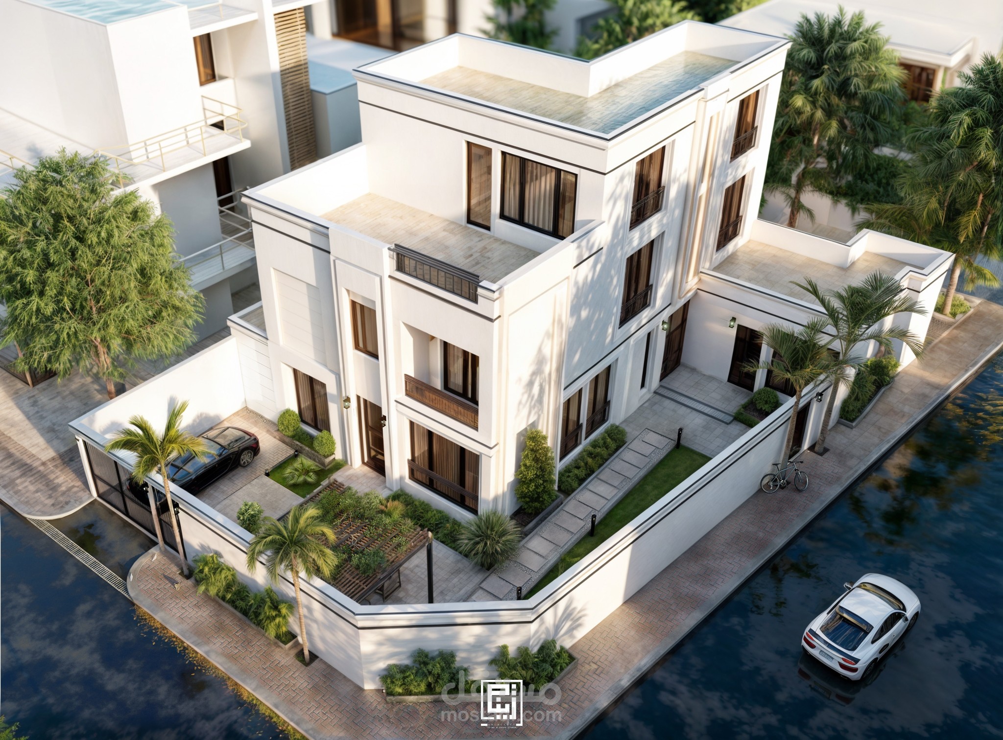 Neo-classical villa design
