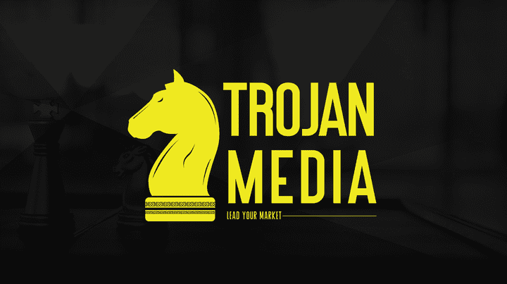 تصميم محتوى سوشيال ميديا لشركة Trojan Media للتسويق الإلكتروني والخدمات الرقمية