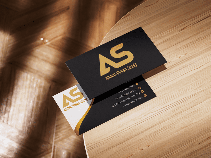 تصميم كروت شخصية وكروت عمل (Personal & Business Cards)