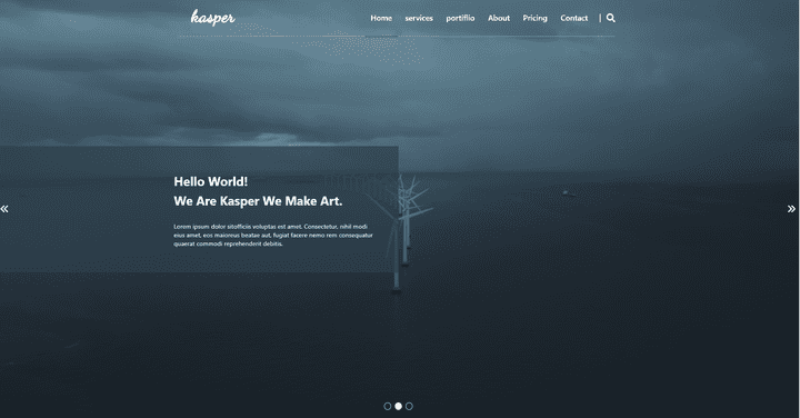 Kasper website