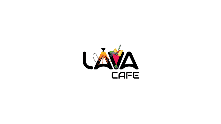 تصميم شعار مقترح رقم 2 كافية LAVA