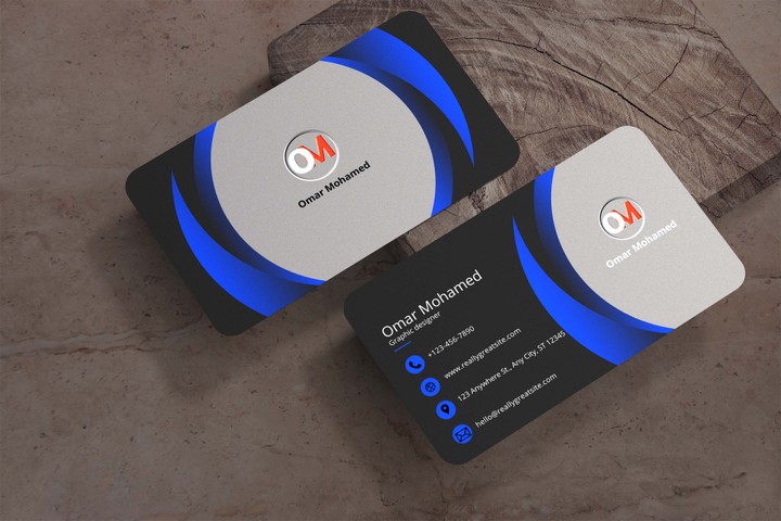 تصميم بطاقة أعمال - بزنس كارد ( Business card )