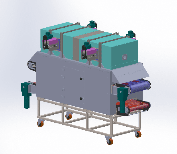 Industrial baking furnace