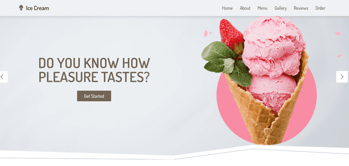 ice-cream-website