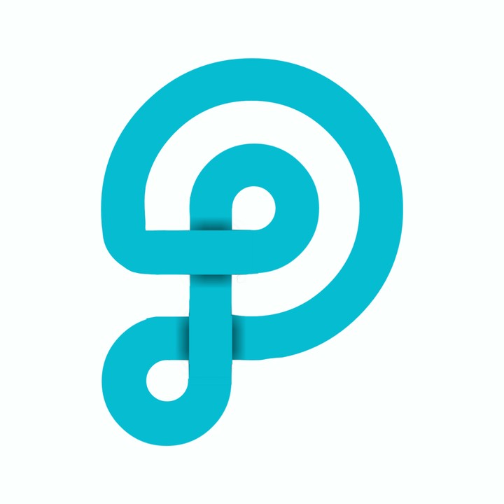 P logo