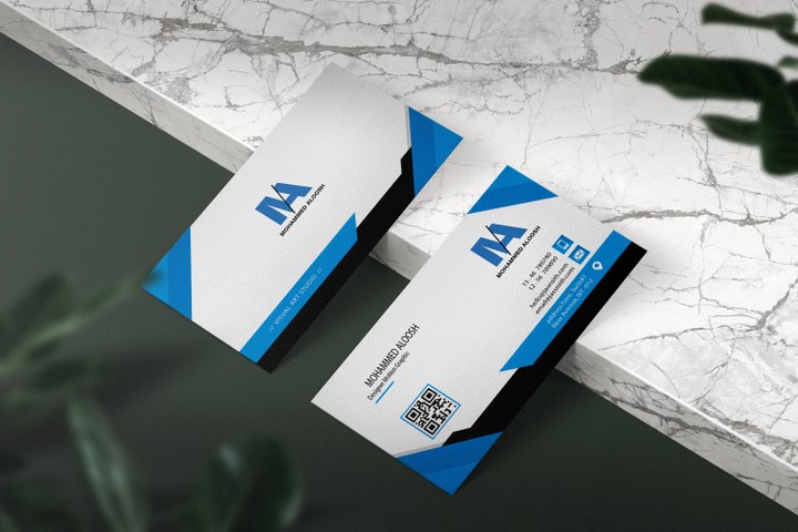 بطاقة عمل (business card)