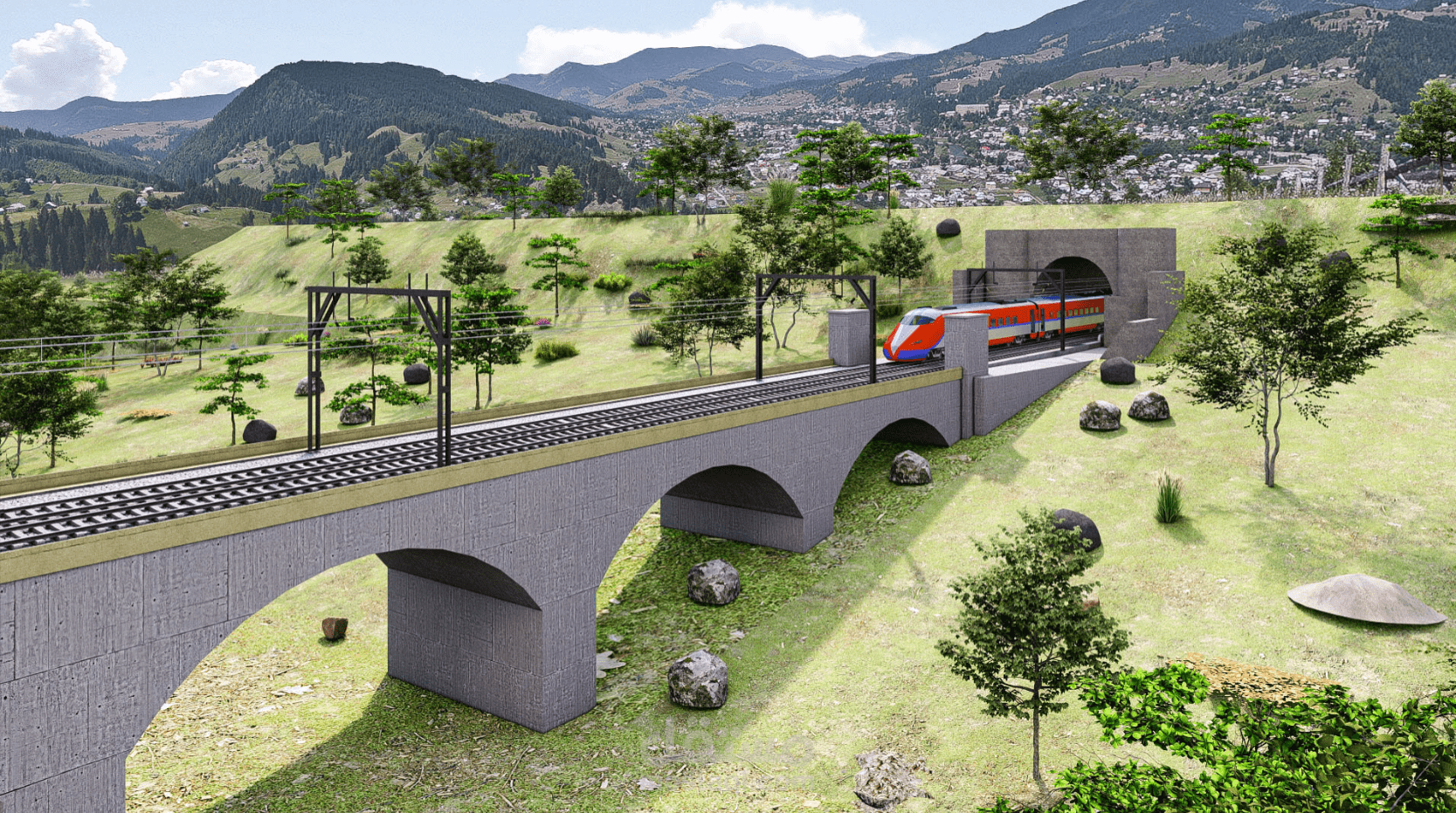 railway bridge design | مستقل