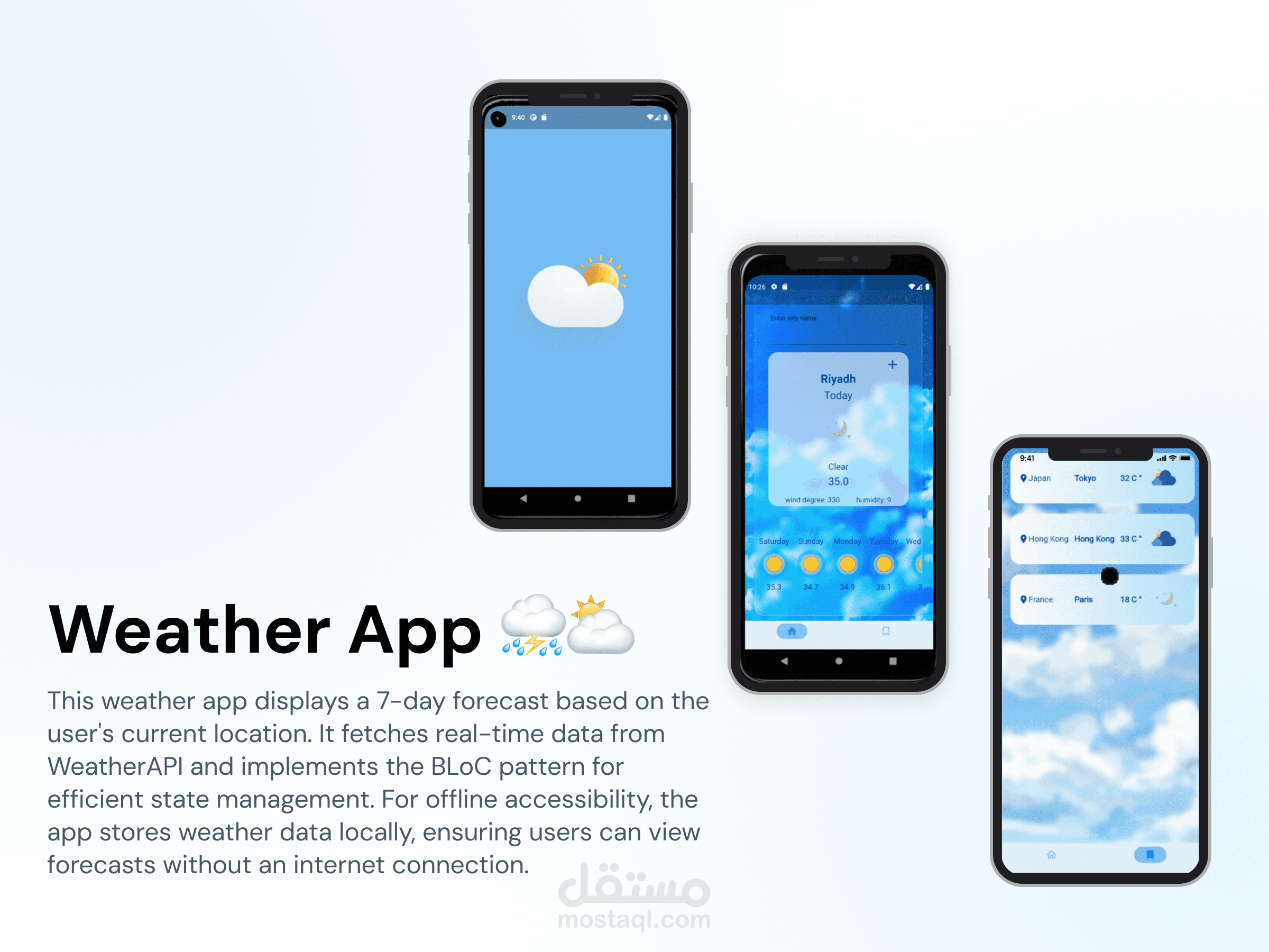 تطبيق الطقس |  Weather App