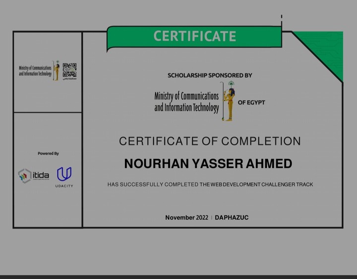 Udacity web development challenger track