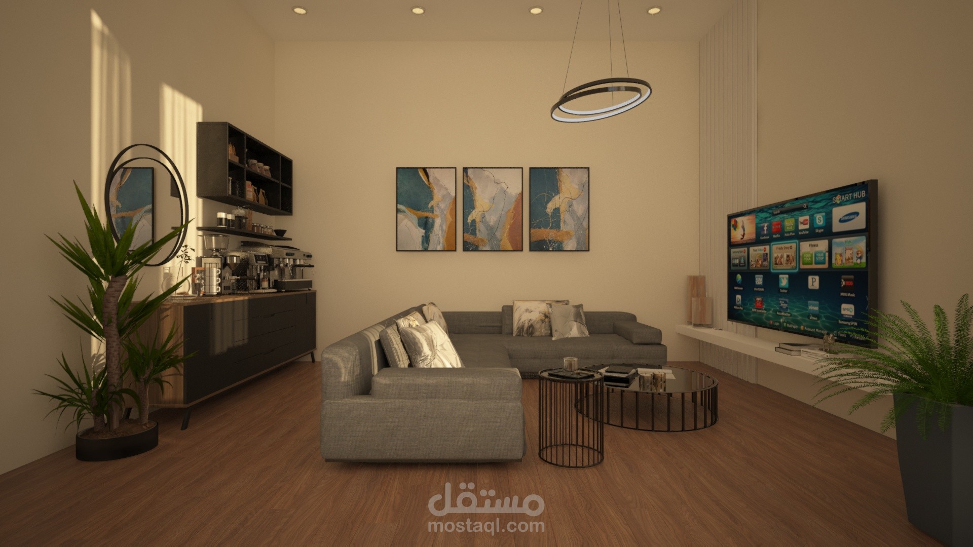 تصميم صالة معيشة | مستقل