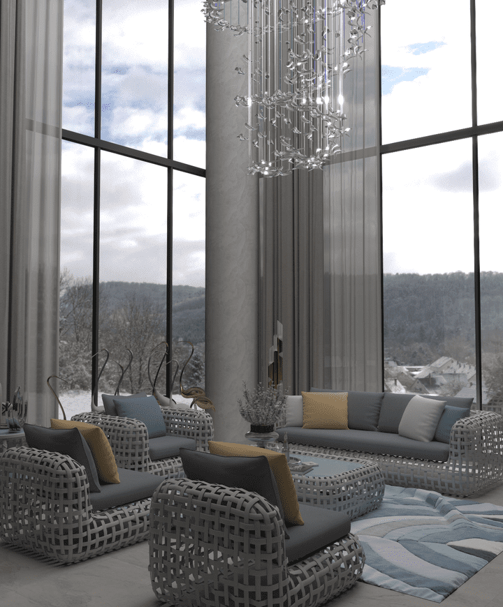 Winter Living room