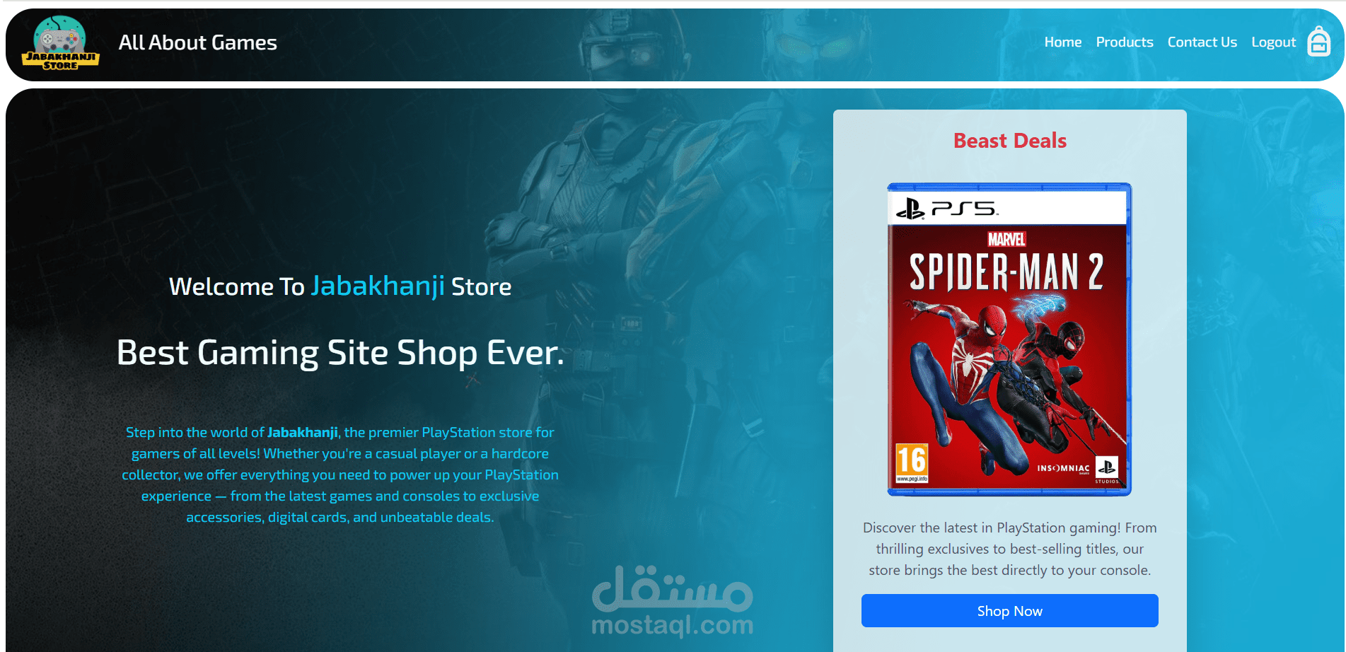 PlayStation Store Website