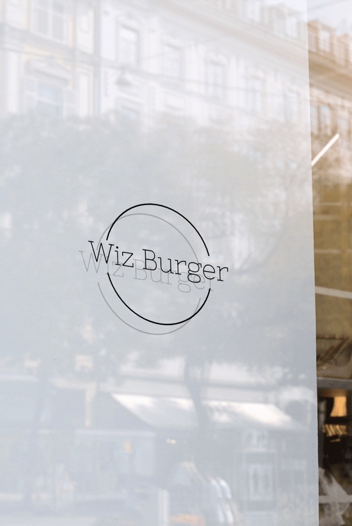 Creative Logo design for Wiz Burger