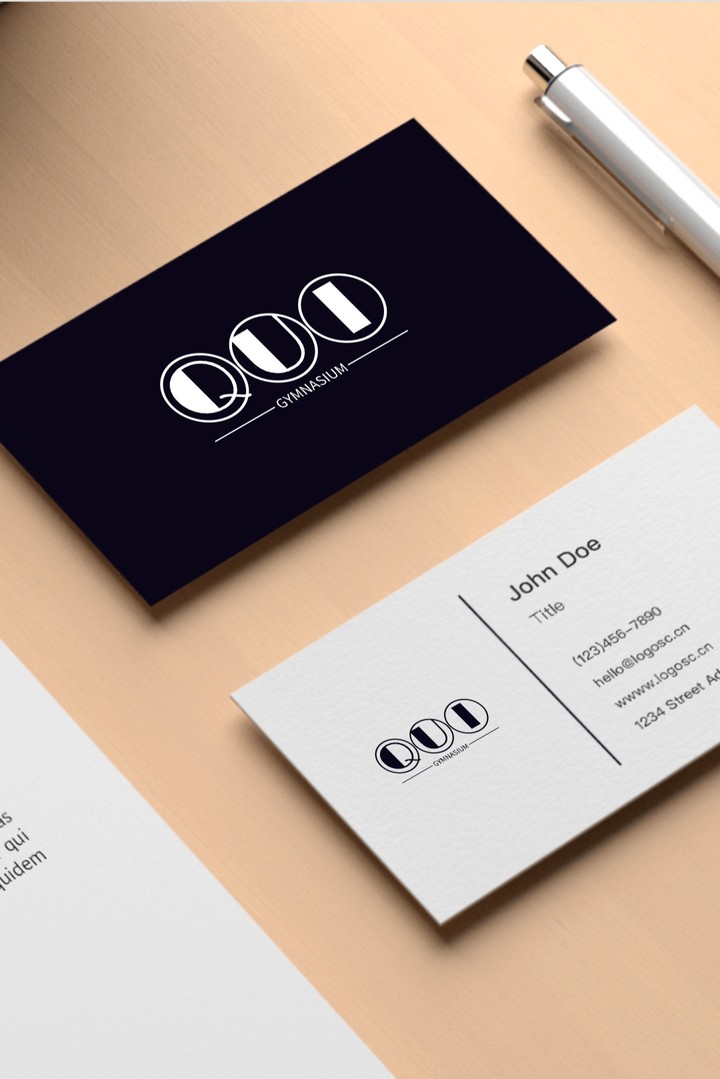 Creative Logo design for QUI